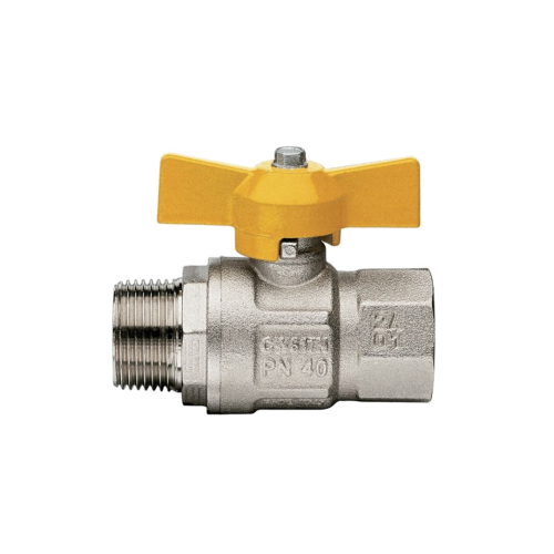 Кран шар. газ. VALGAS, рукоятка бабочка 1/2" вн.-нар. 111542 - фото 5753