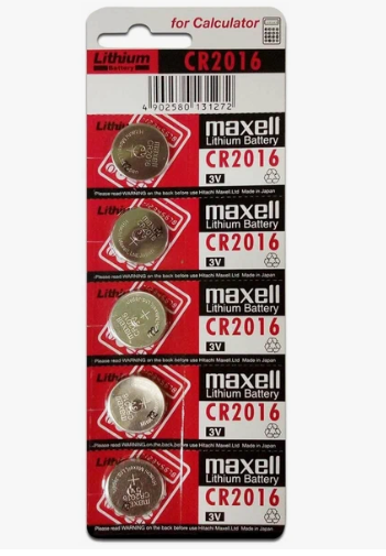 Батарейка MAXELL CR2016 литиевая 5 шт. 111579 - фото 5780