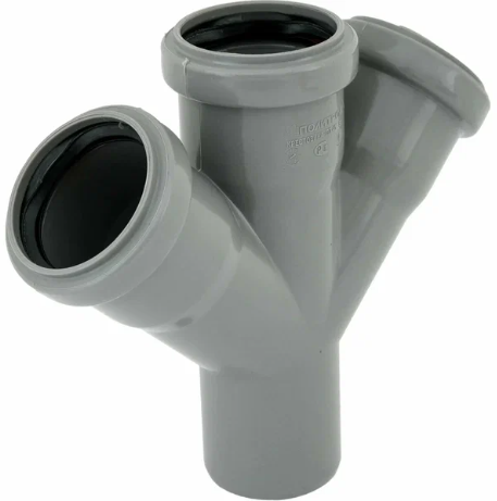 ПВХ Крестовина Ф50х50х50*45 (40/1шт) 112406 - фото 6213
