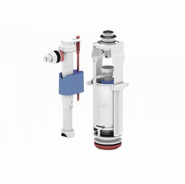 Арматура АНИ WC8010С 1/2 для бачка кнопочная с боковой подводкой воды 112509