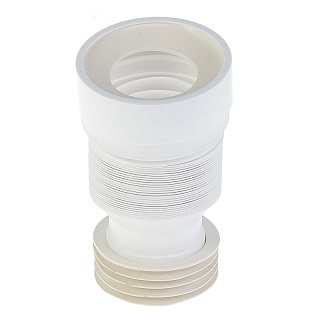 Слив для унитаза ORIO C-990Р гофрированный   220-520мм 112525