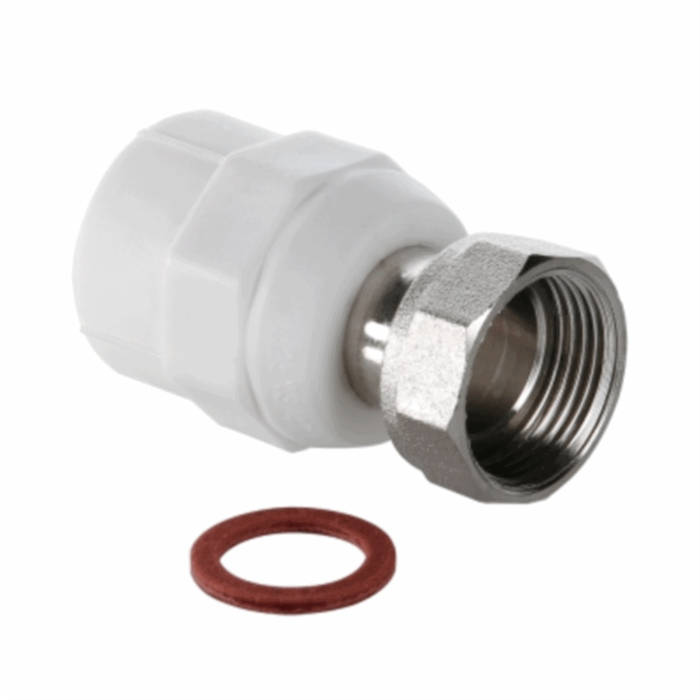 Соединитель PPR с накидной гайкой 25х3/4" 112762