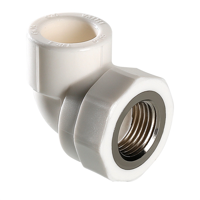 Угольник PPR с переходом на вн. р. 20х1/2" 112741