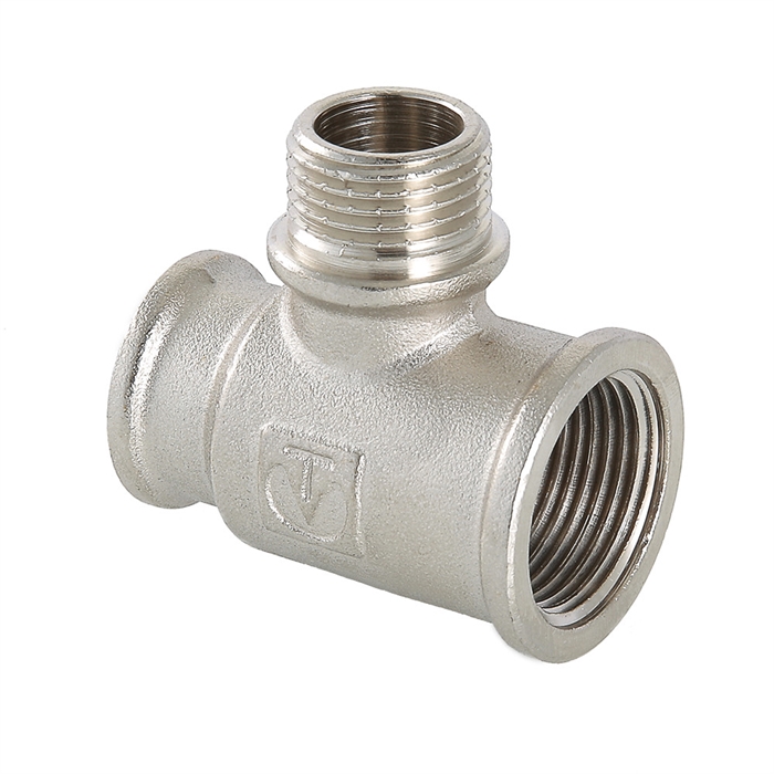 Тройник с переходом на нар. р. 3/4"х1/2"х1/2" вн.-нар.-вн. 112940