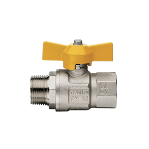 Кран шар. газ. VALGAS, рукоятка бабочка 1/2" вн.-нар. 111542