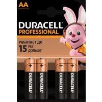 Батарейка DURACELL Professional AA щелочная 4 шт. 111577