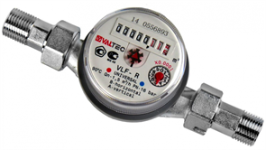 Счетчик воды VALTEC универсальный квартирный до 90'C 1/2" 111846