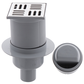 Трап сливной 105 х 105/50 (НИЖ) ALCAPLAST APV32 112140