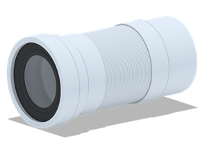 Гофра для унитаза (плоская манжета) ''Ани