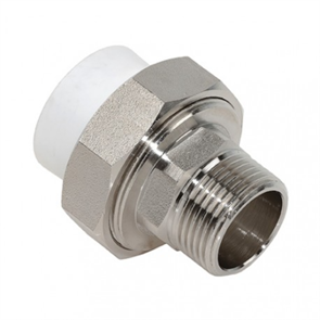 Соединитель PPR разъемный с переходом на нар. р. 25х3/4