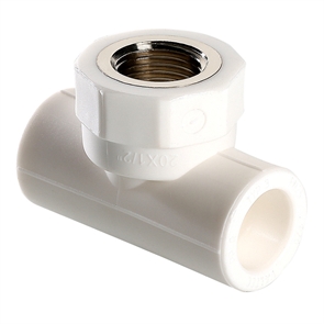 Тройник PPR с переходом на вн. р. 20х3/4