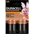 Батарейка DURACELL Professional AA щелочная 4 шт. 111577 - фото 5778